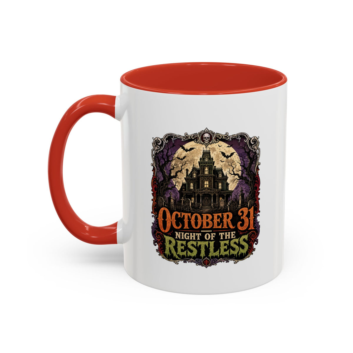 Halloween  October 31 Accent Coffee Mug