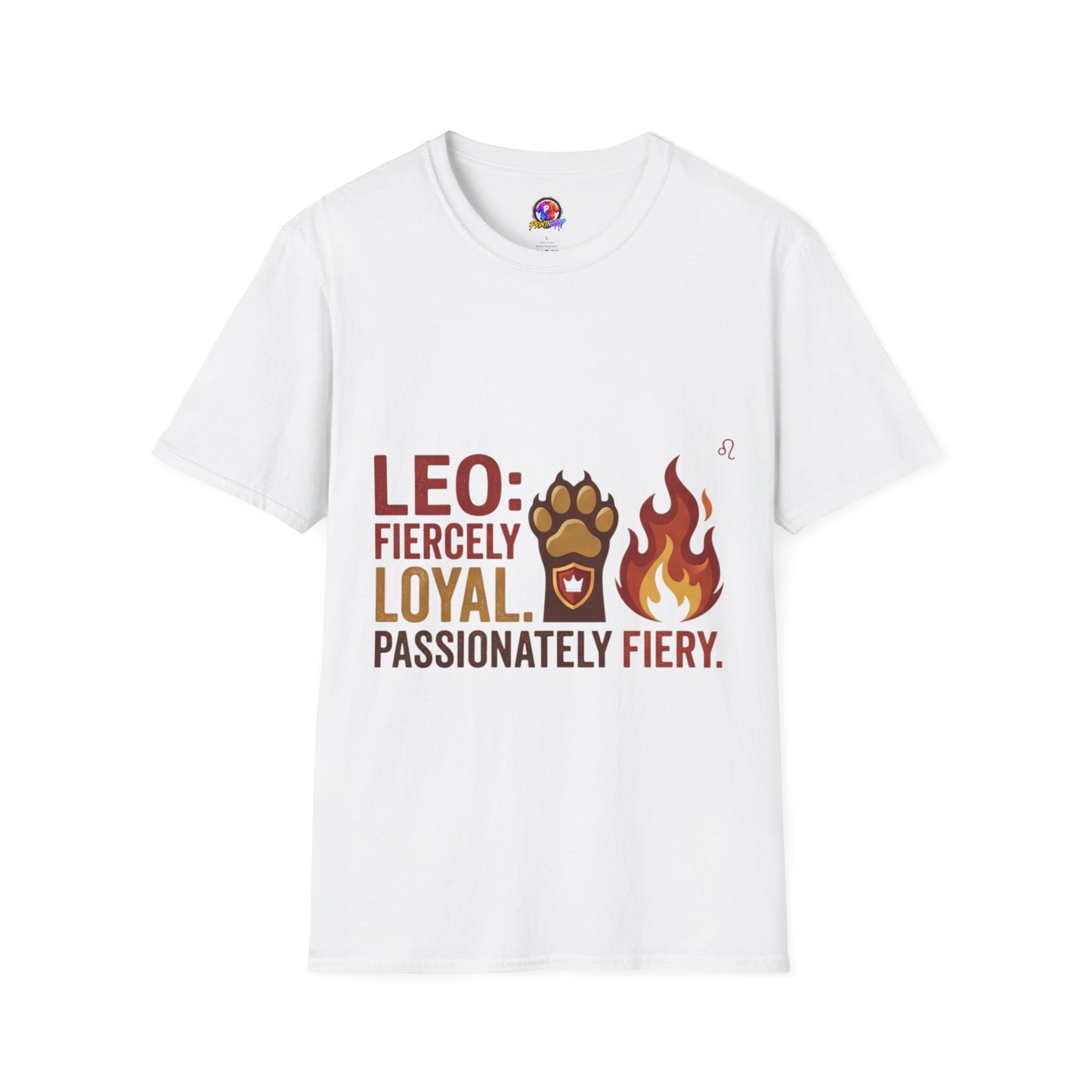 Leo Zodiac T-Shirt — Fiercely Loyal, Passionately Fiery Tee
