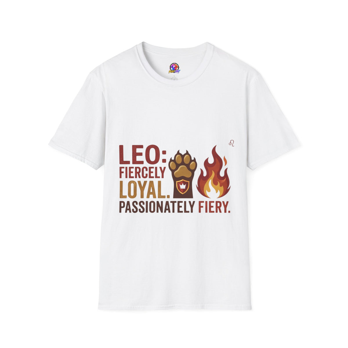 Leo Zodiac T-Shirt — Fiercely Loyal, Passionately Fiery Tee