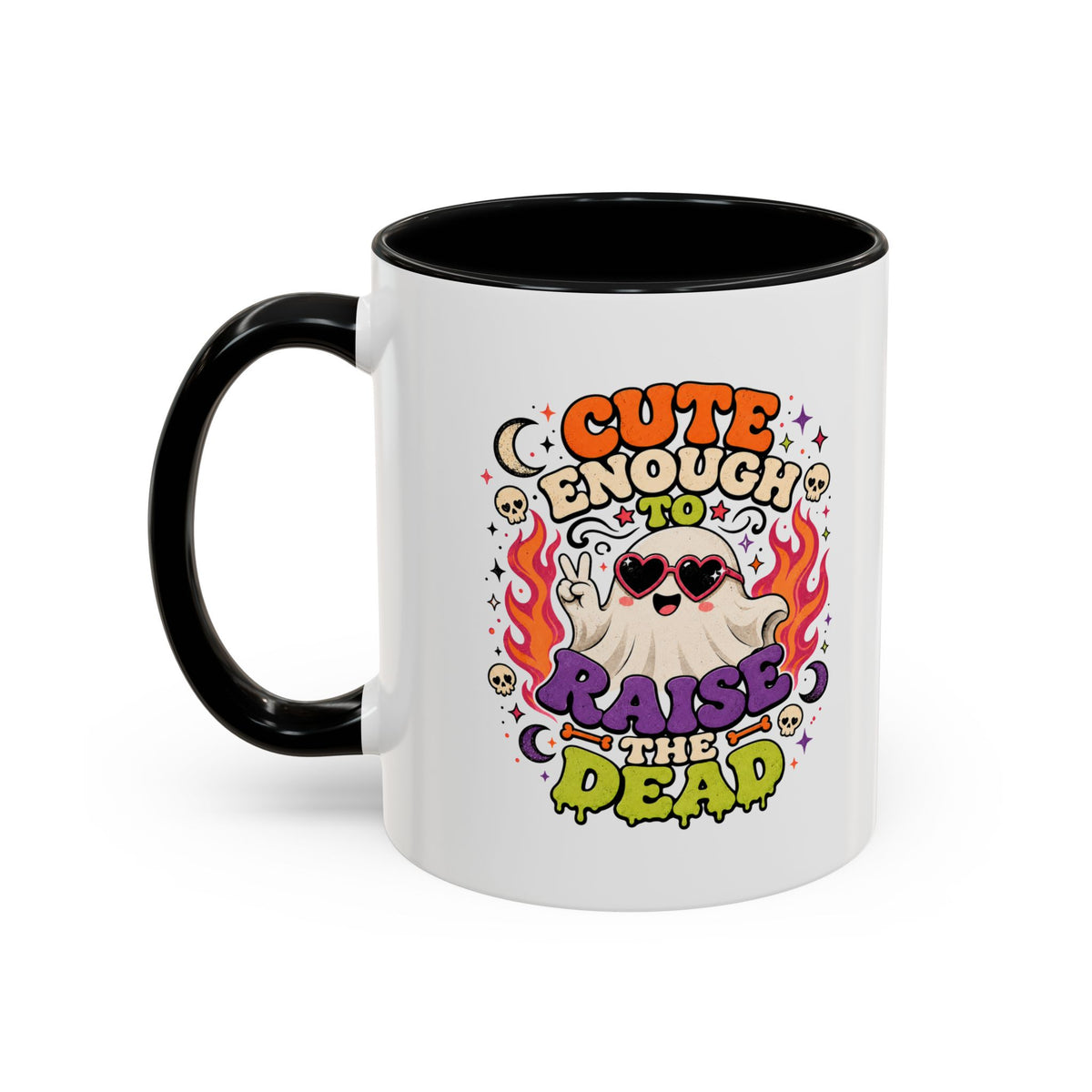 Halloween  Cute Enough Accent Coffee Mug