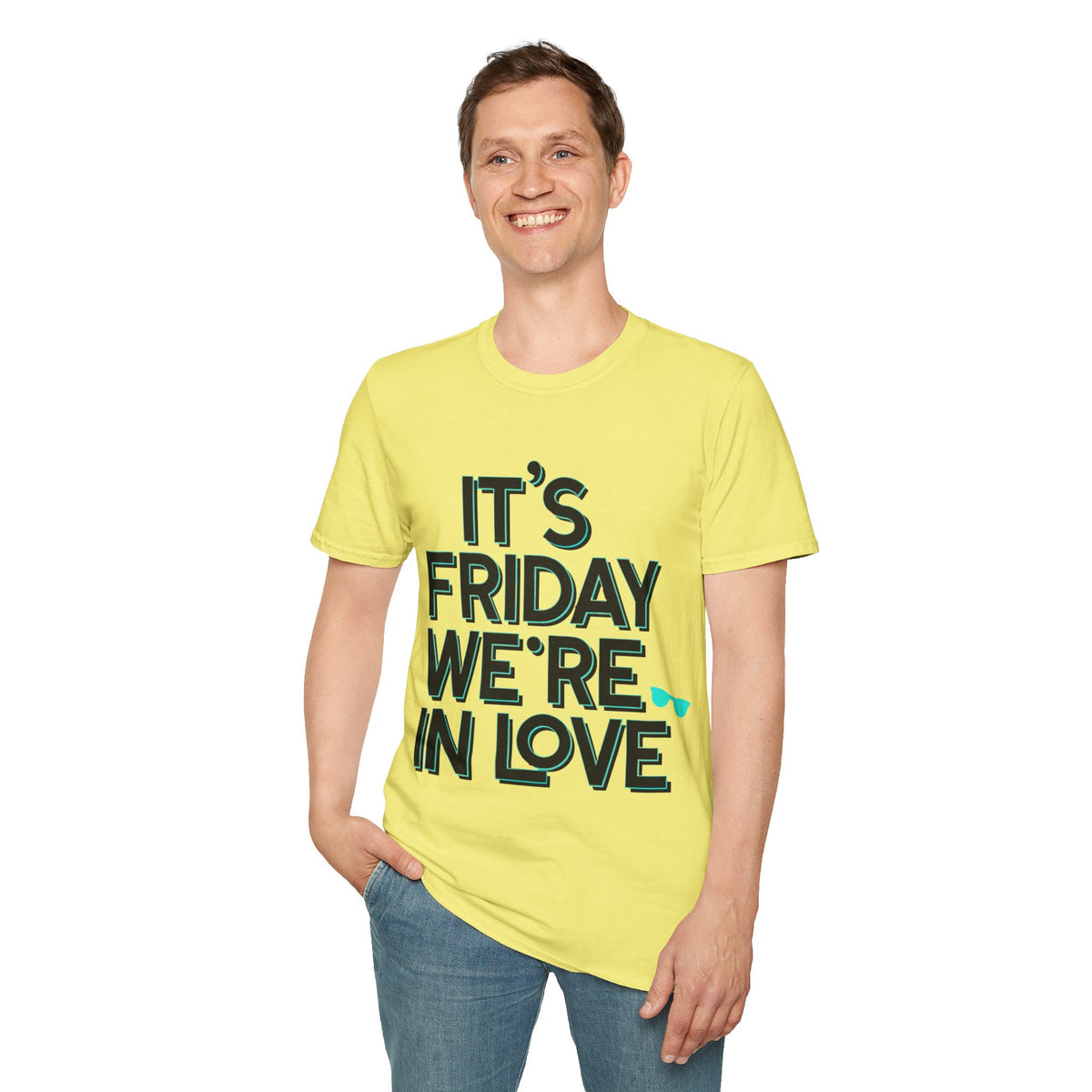 It's Friday We're In Love T-Shirt — Retro Indie Band Vibe Tee - Trending Now - August 2026