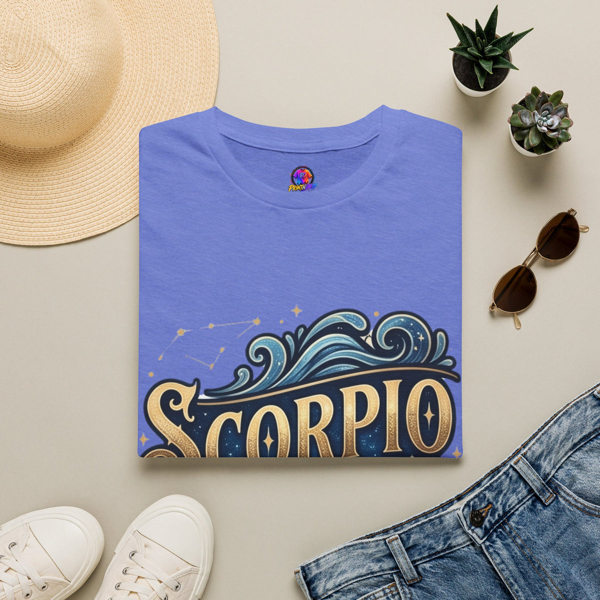 Scorpio Intuition T-Shirt — Zodiac Astrology Graphic Tee
