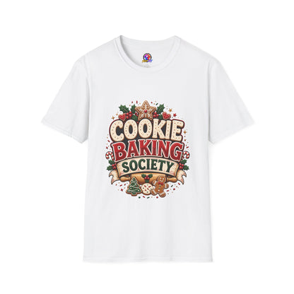 Cookie Baking Society T-Shirt — Holiday Baking Graphic Tee