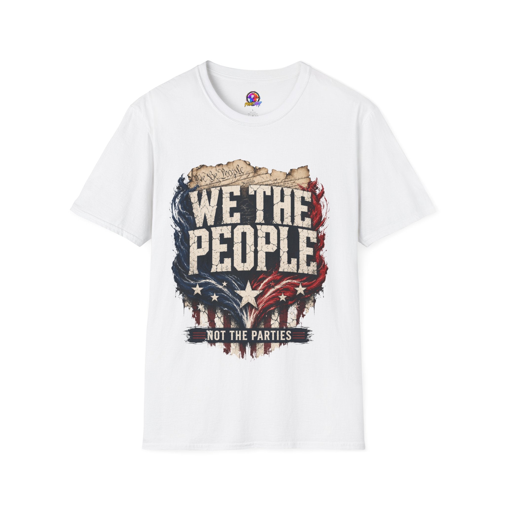 We The People T‑Shirt — Patriotic Americana Tee with ‘We The People’ Design