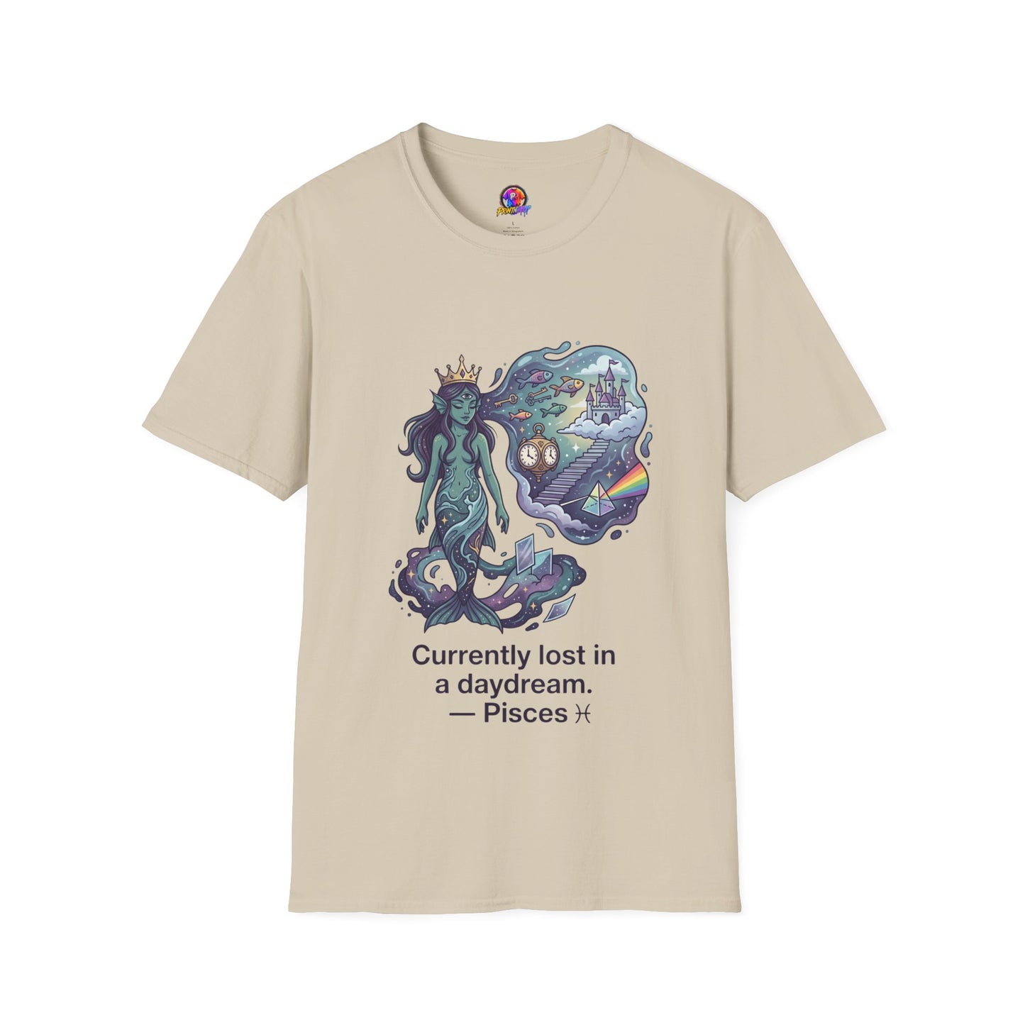 Pisces Daydream T-Shirt — 'Currently Lost in a Daydream' Zodiac Graphic Tee