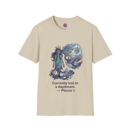 Pisces Daydream T-Shirt — 'Currently Lost in a Daydream' Zodiac Graphic Tee