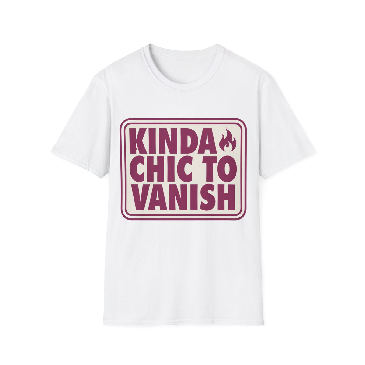 Kinda Chic to Vanish Graphic T-Shirt - Trending Now - August 2026
