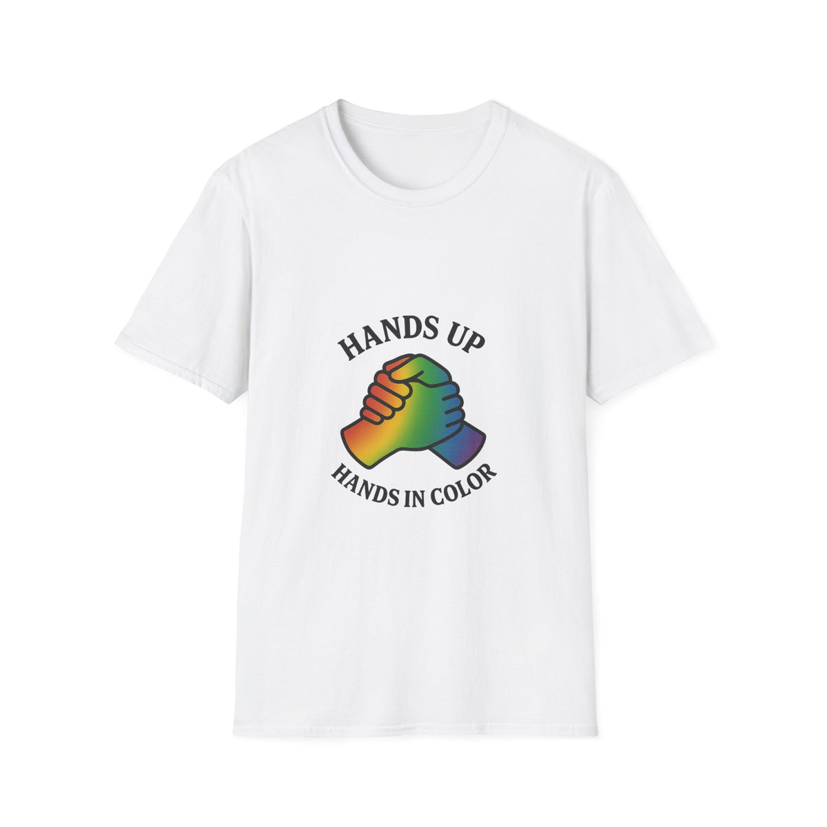 Hands Up Rainbow Hands in Color T-Shirt - Trending Now - October 2026