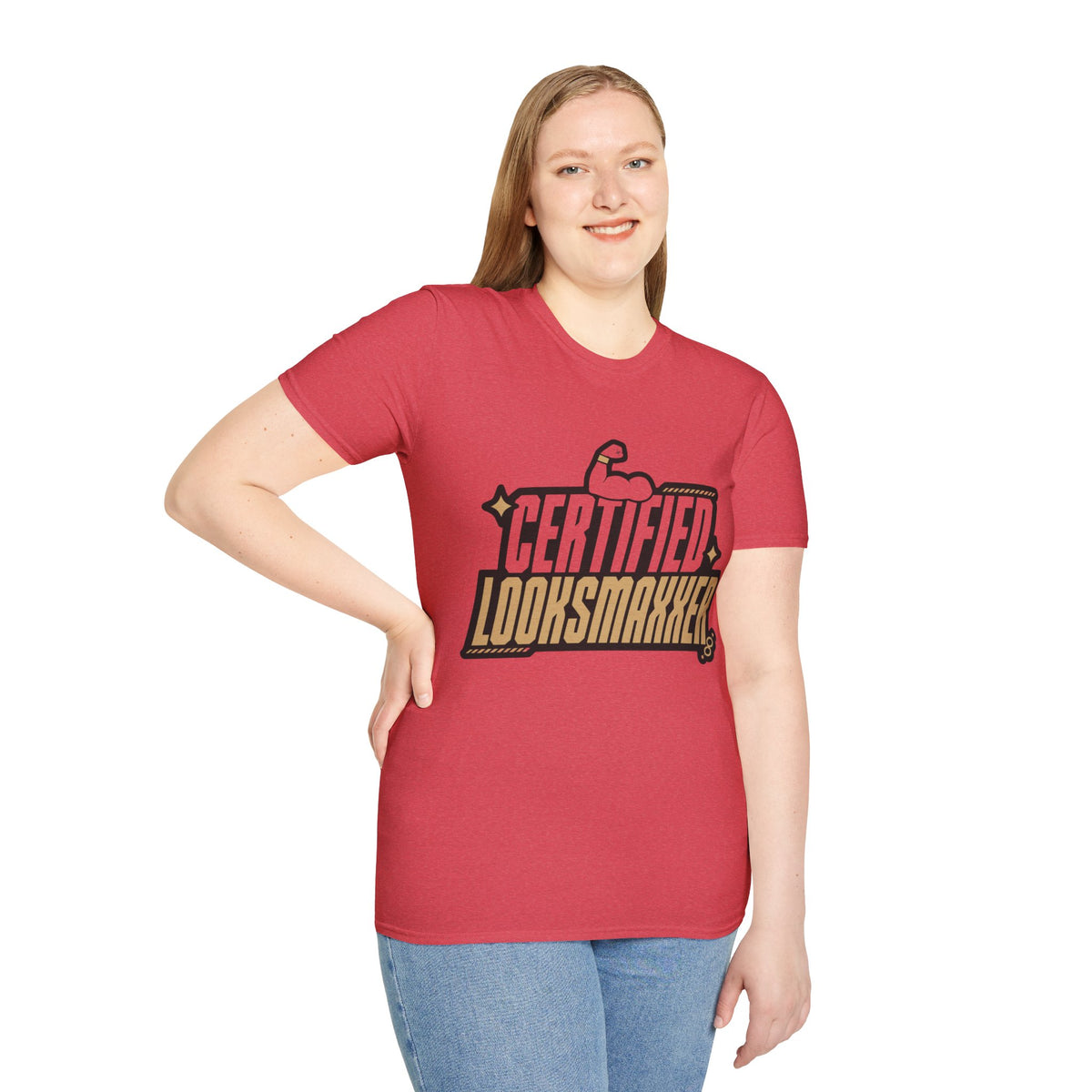 Certified Looksmaxxer T-Shirt — Funny Fitness & Glow-Up Tee - Trending Now - August 2026