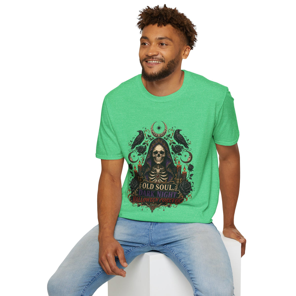 Halloween Old Soul Unisex Softstyle T-Shirt