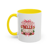 Bows Bells Bliss Christmas Accent Coffee Mug