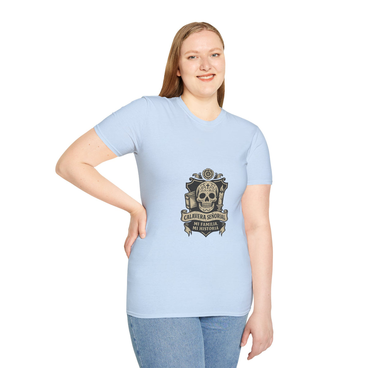 Skull & Laurel Graphic T‑Shirt — Calavera Señior Emblem - Trending Now - October 2026