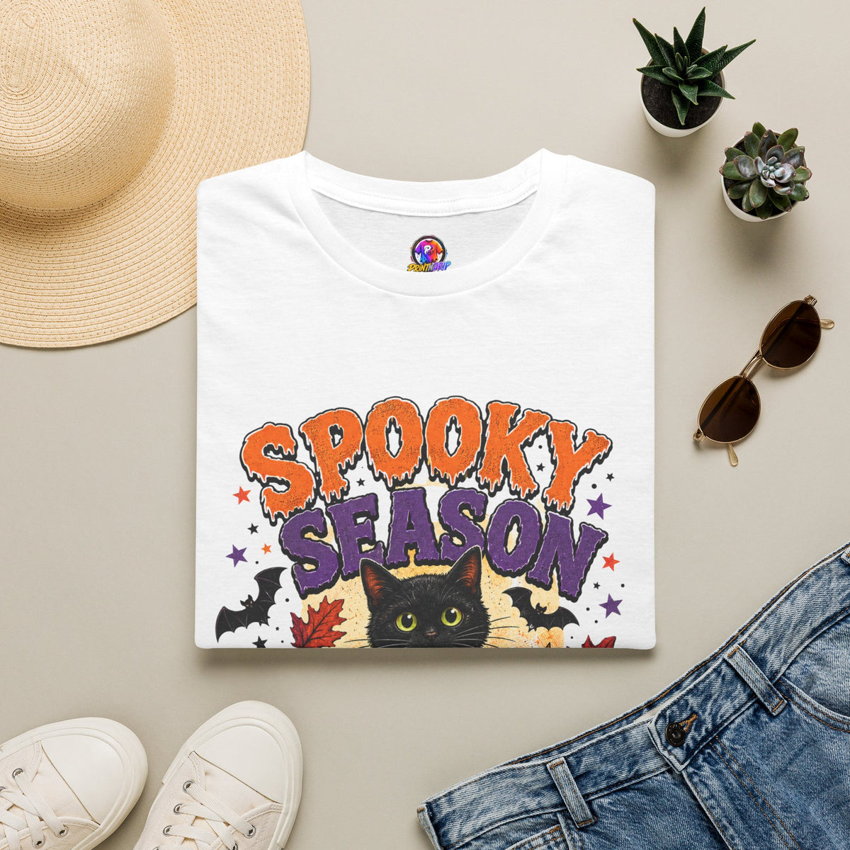 Halloween Spooky Season Unisex Softstyle T-Shirt