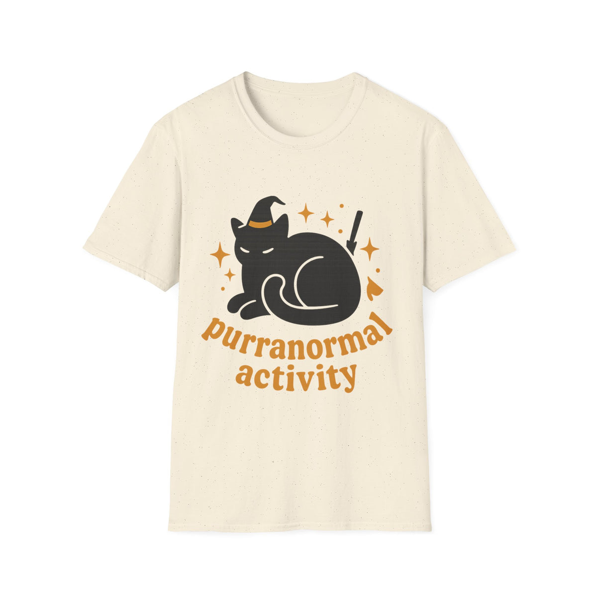 Paranormal Activity Circle T-Shirt — Cute Retro Ghost & Stars Tee - Trending Now - August 2026