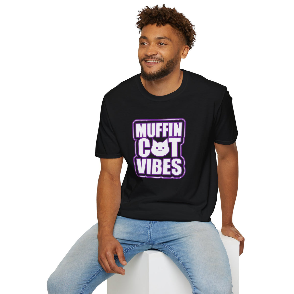 Muffin Cut Vibes T-Shirt — Cute Cat Graphic Tee - Trending Now - August 2026