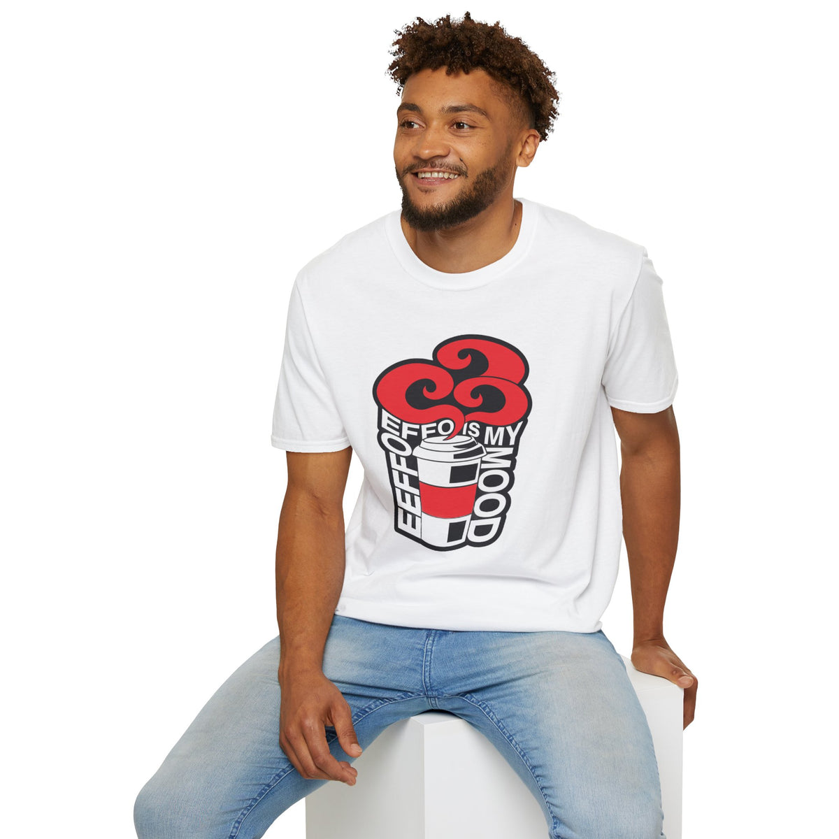 T‑Shirt — “Coffee Is My Co-Pilot” Retro Heart Coffee Cup Graphic Tee - Trending Now - August 2026