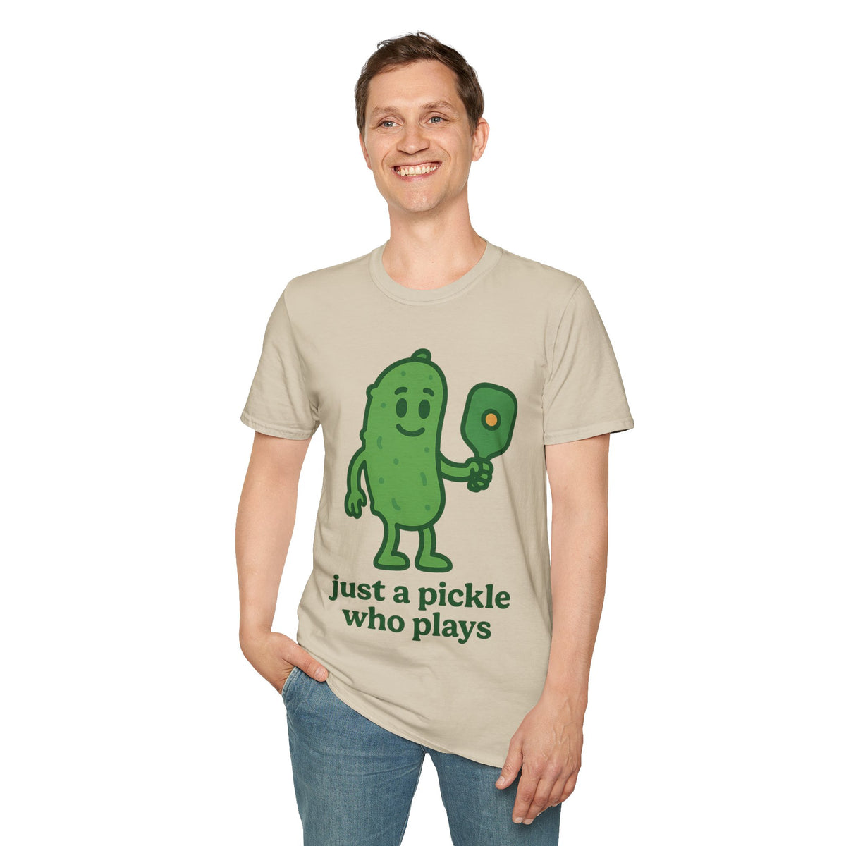 Pickle Shirt — "Just a Pickle Who Plays" Cute Pickle Gamer Tee - Trending Now - September 2026