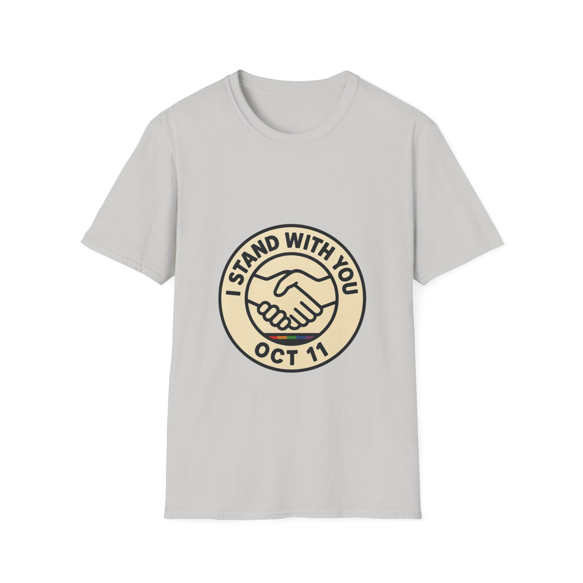 I Stand With You Oct 11 T‑Shirt — Solidarity Handshake Tee - Trending Now - October 2026