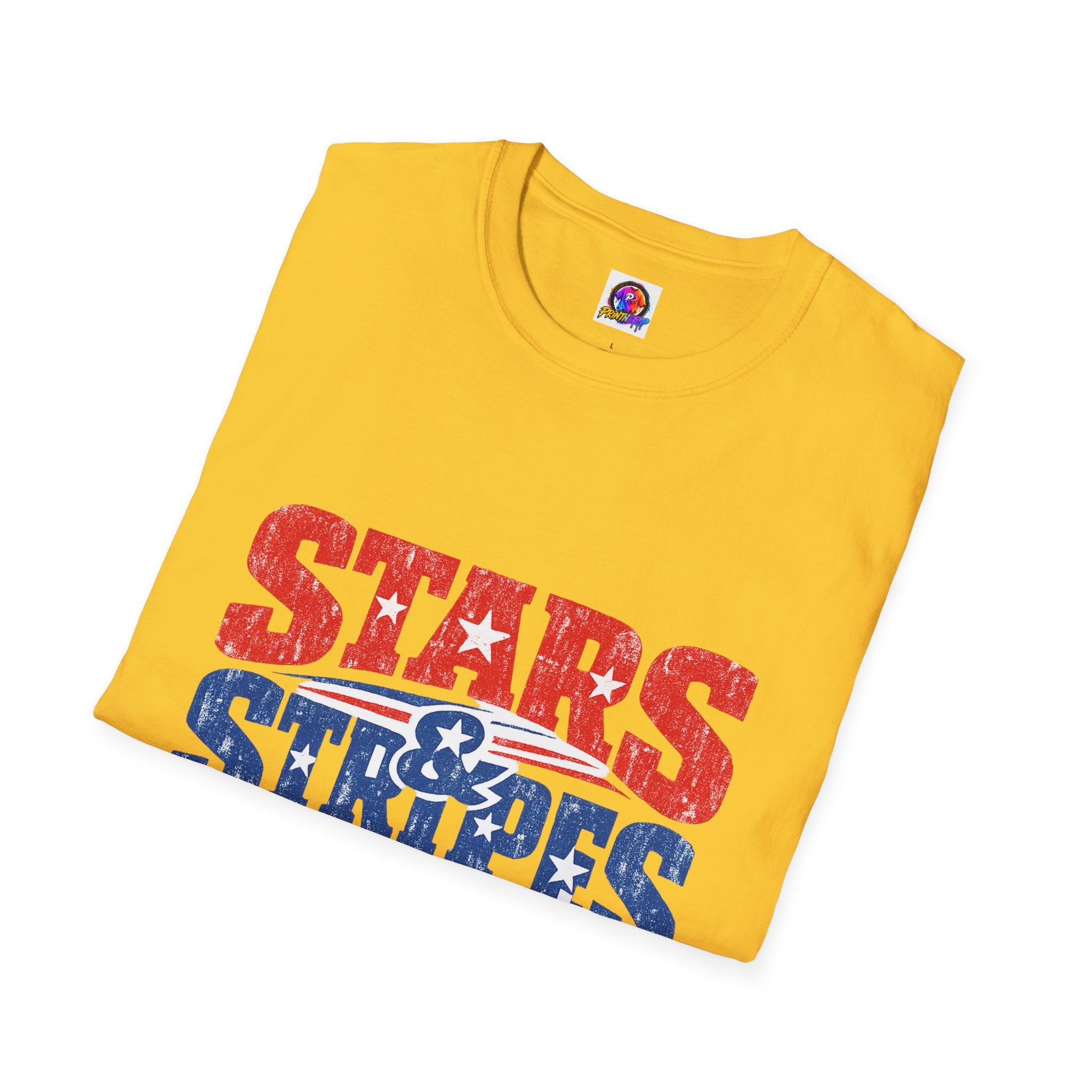 USA Stars & Stripes Forever T-Shirt — Patriotic Red White Blue Graphic Tee