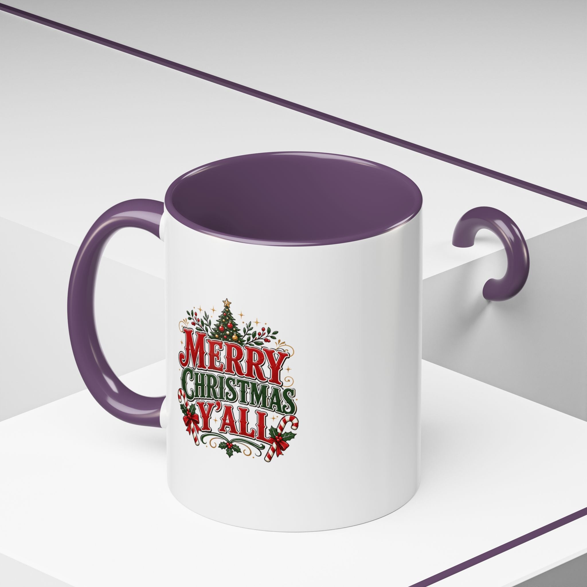Accent Coffee Mug Merry Christmas