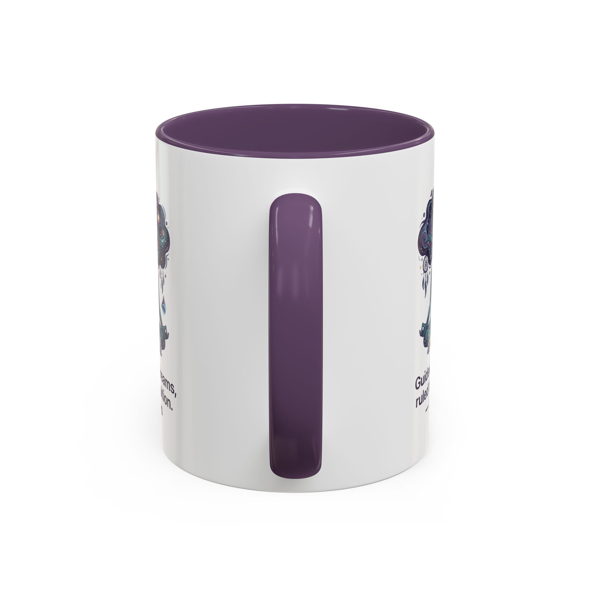 Pisces Zodiac Coffee Mug — "Guided by dreams, ruled by intuition" Accent Mug