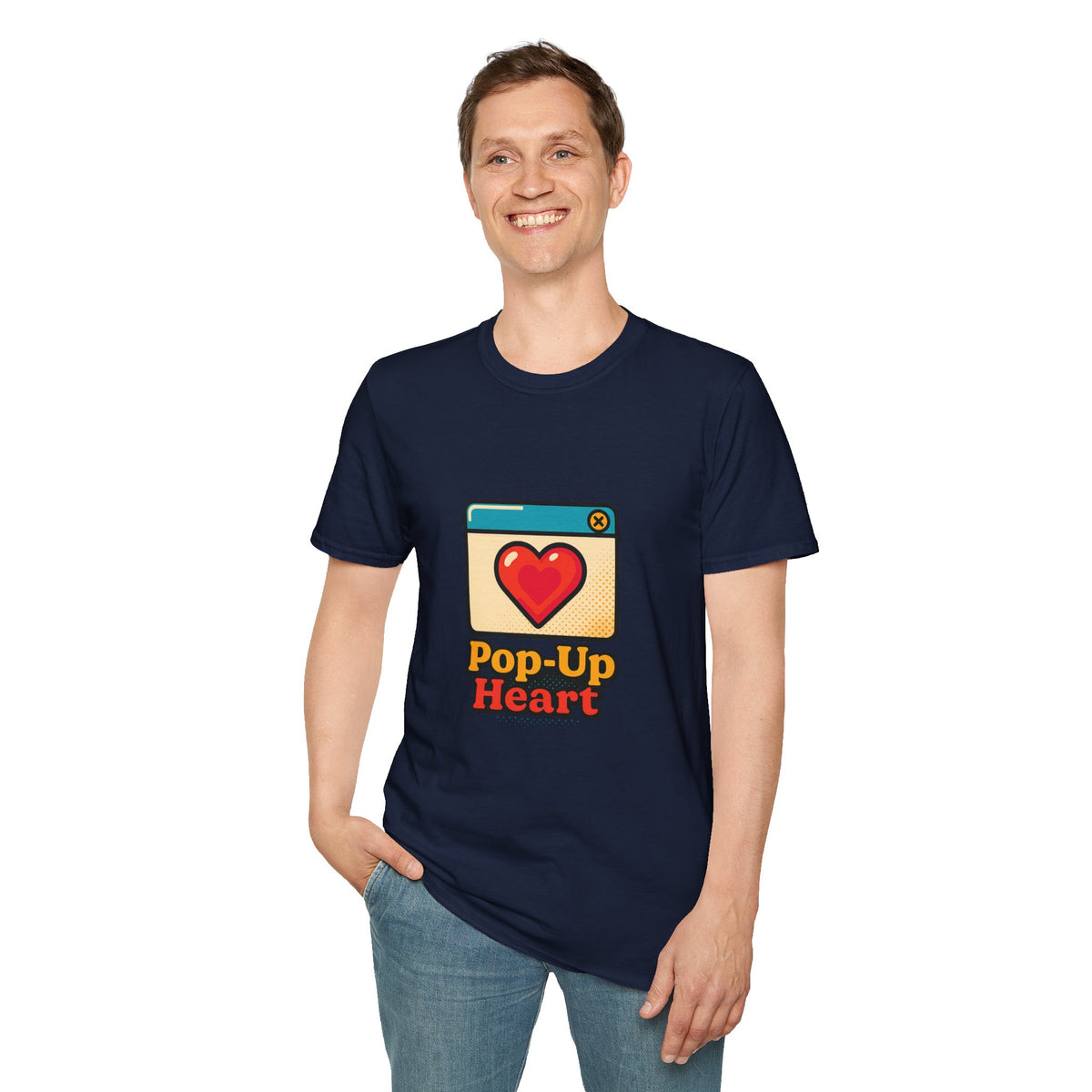 Pop-Up Heart T-Shirt — Cute Retro Heart Graphic Tee - Trending Now - October 2026