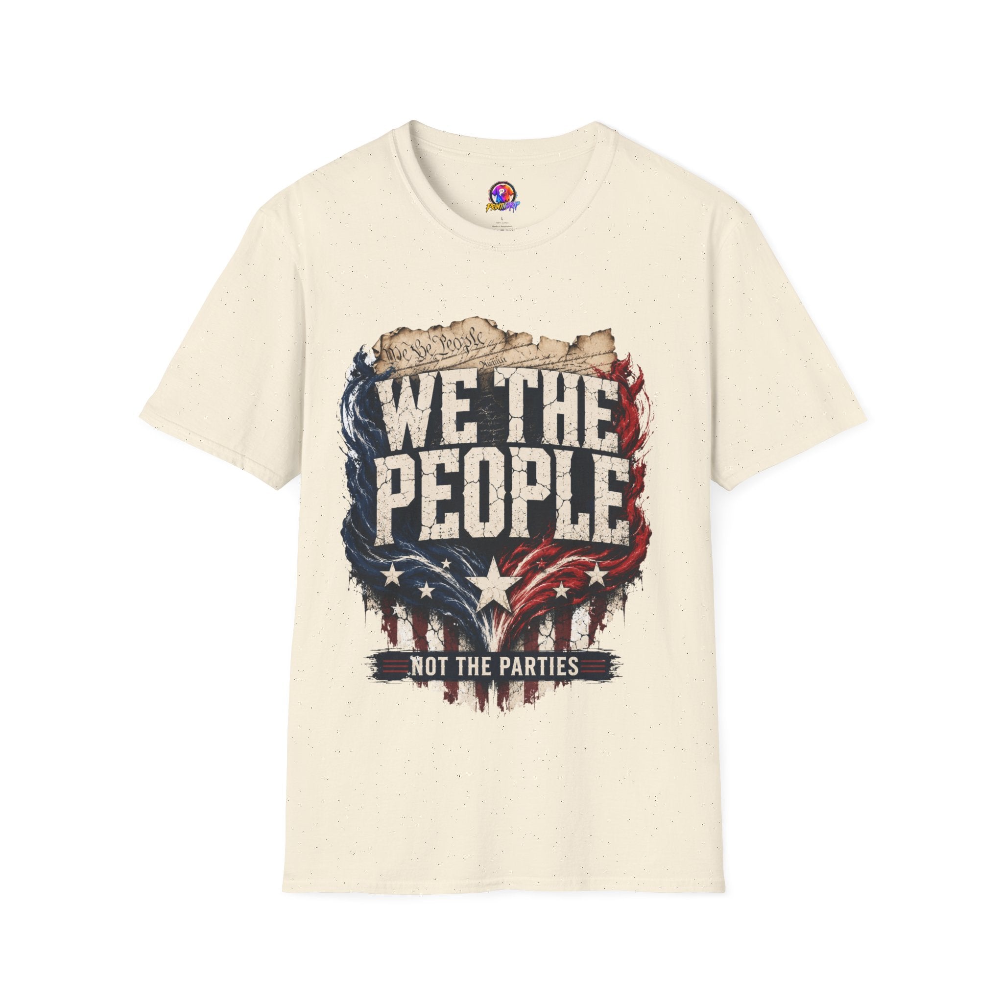 We The People T‑Shirt — Patriotic Americana Tee with ‘We The People’ Design