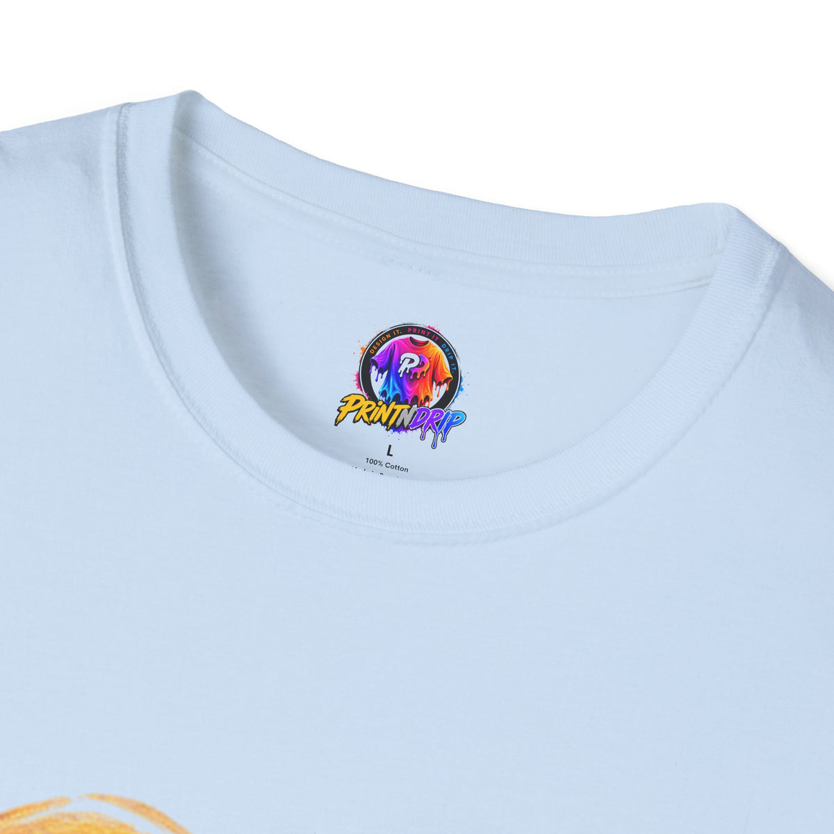 Childhood Cancer Awareness T-Shirt — "Stronger Brighter Kinder Braver" Gold Ribbon