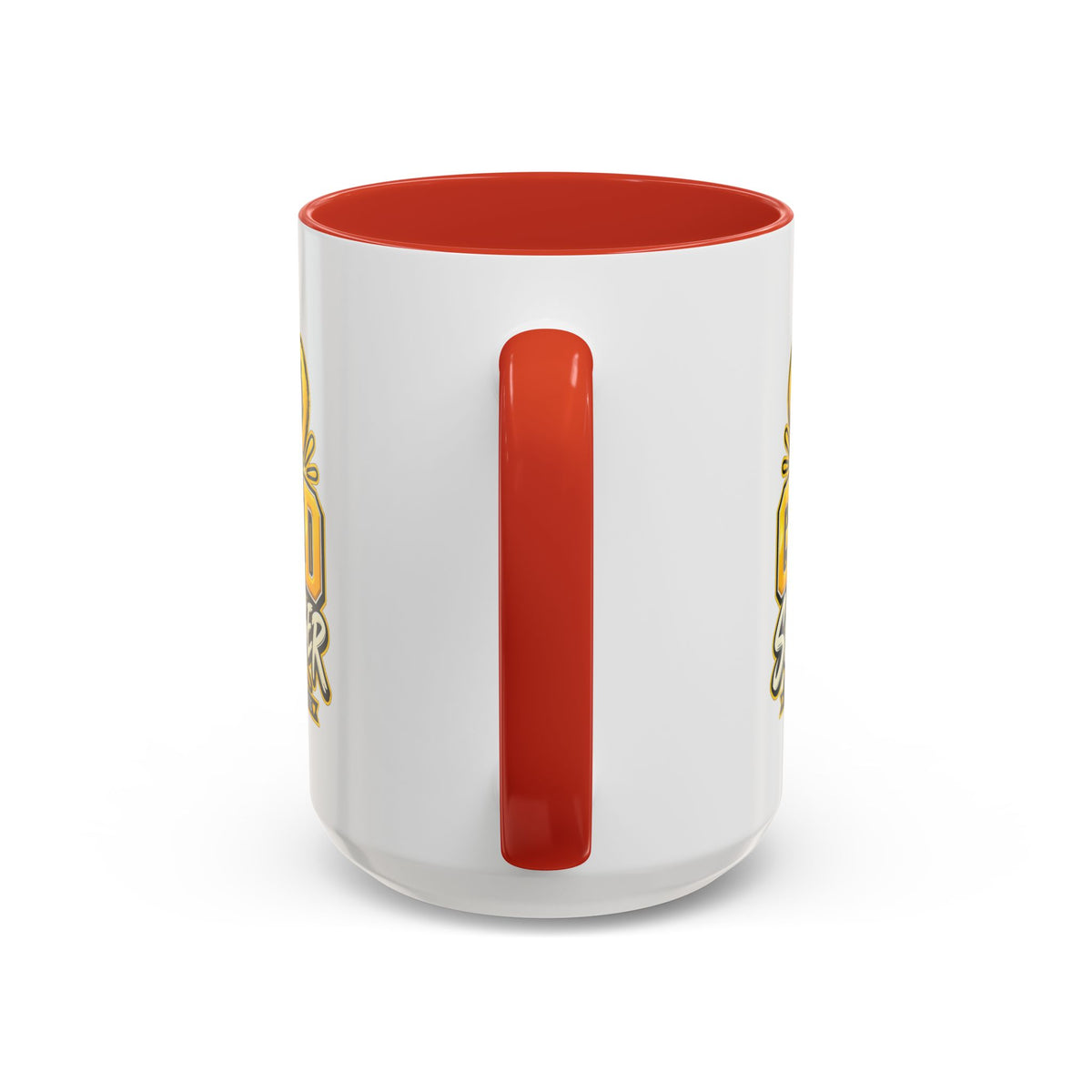 Gold September Coffee Mug — Childhood Cancer Awareness Accent Mug (11/15oz)
