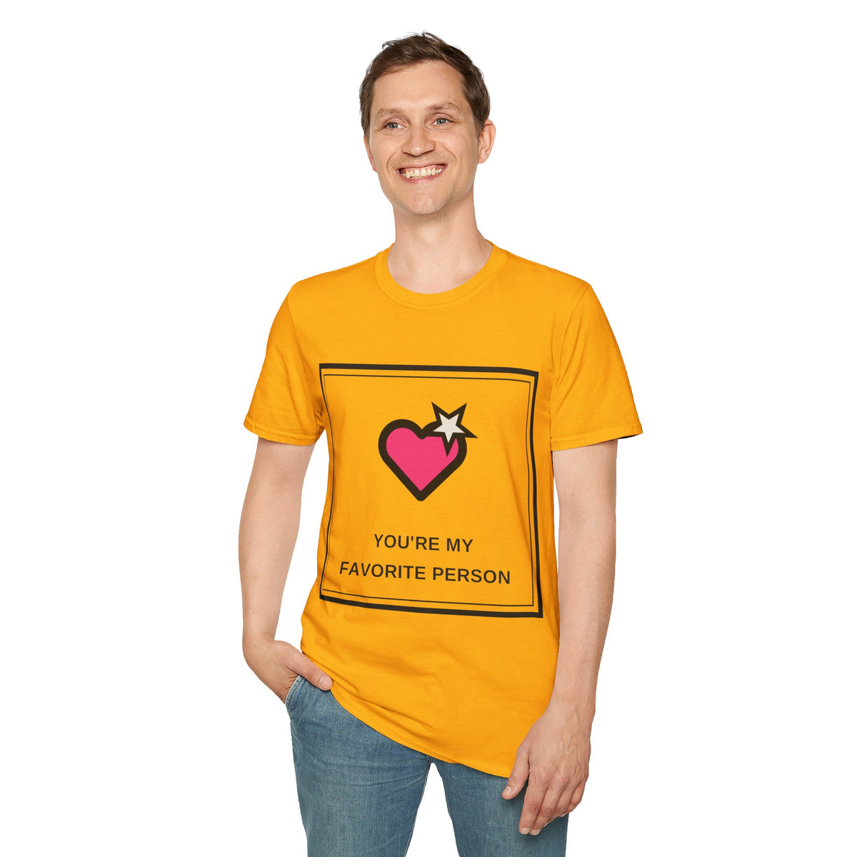 T‑Shirt — "You're My Favorite Person" Heart Graphic Tee - Trending Now - August 2026