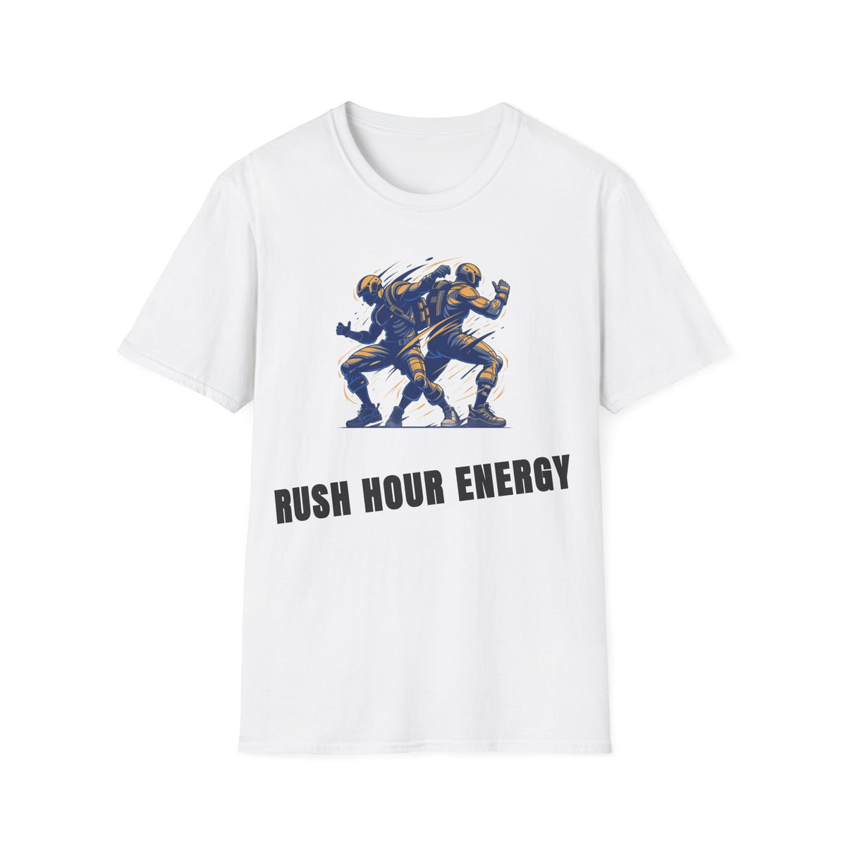 T-Shirt — 'Rush Hour Energy' Football Player Graphic Tee - Trending Now - September 2026