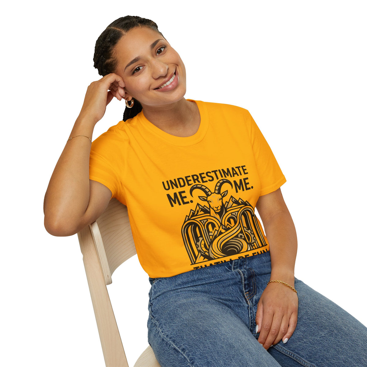Capricorn 'Underestimate Me That'll Be Fun' T-Shirt