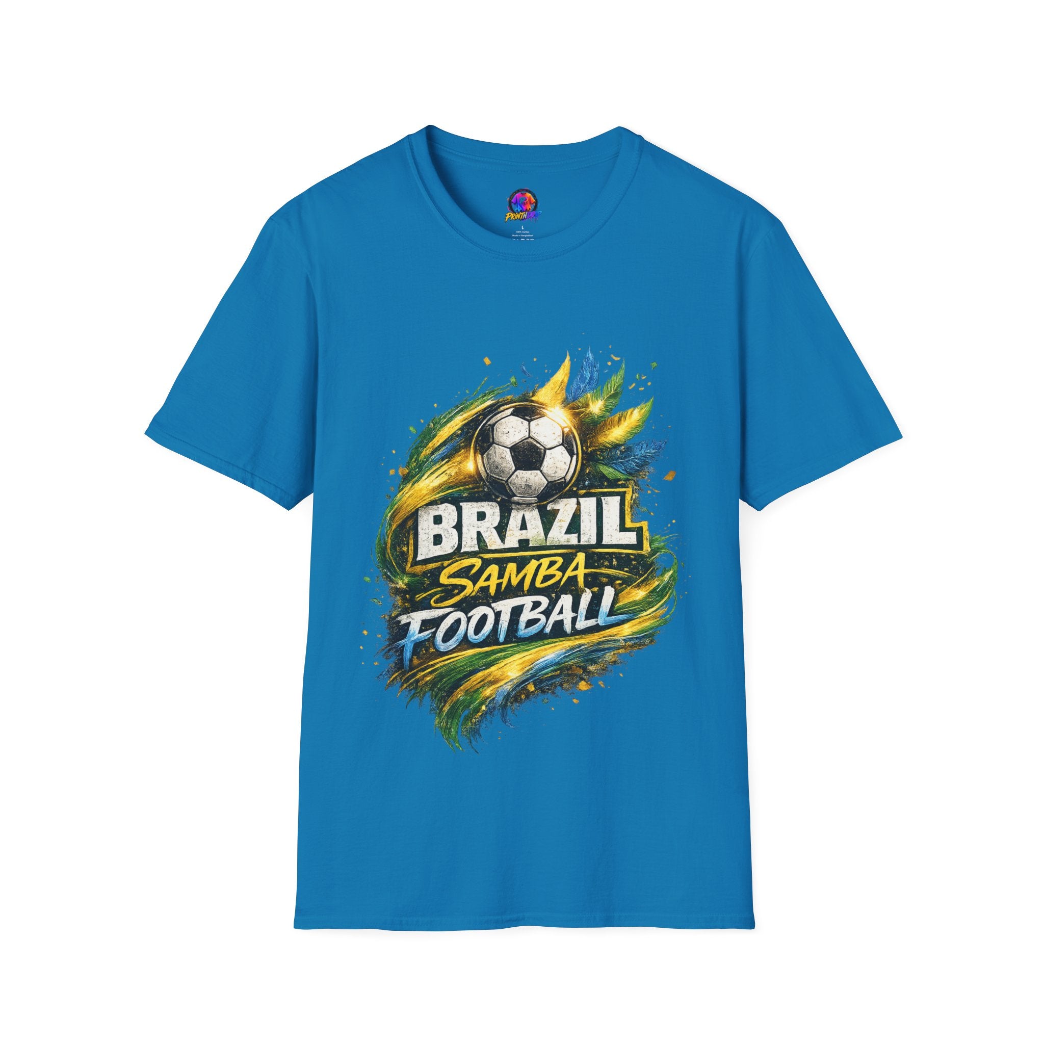 Brazil Samba Football T‑Shirt