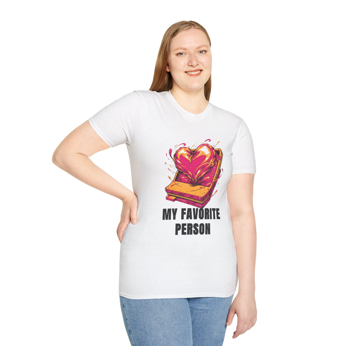 T‑Shirt — "My Favorite Person" Toasted Heart Graphic Tee (Valentine’s Day Gift) - Trending Now - August 2026