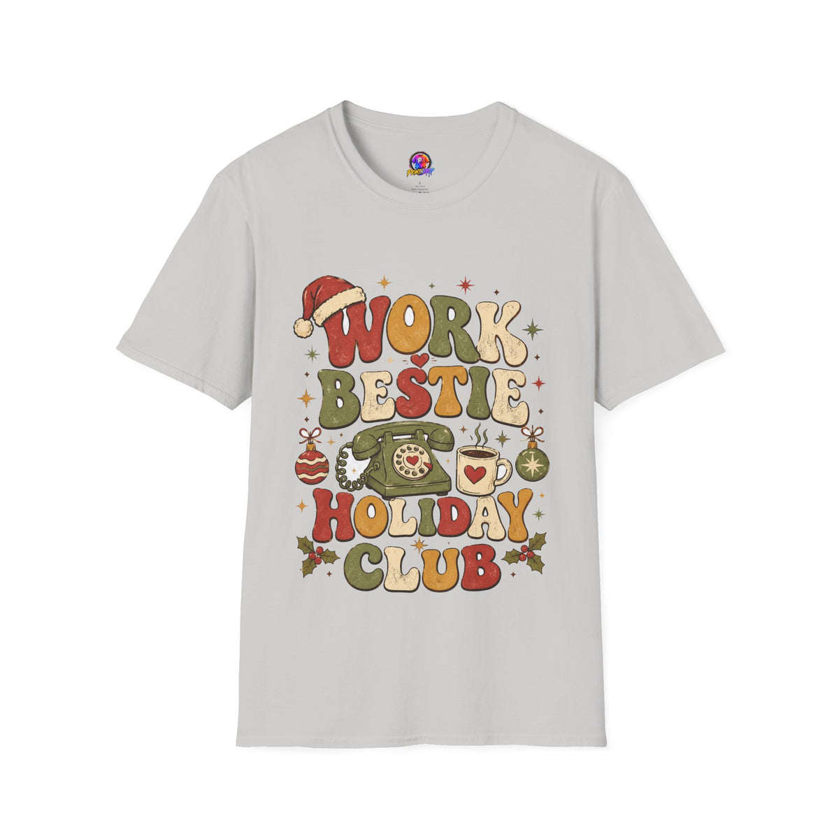Work Bestie Holiday Club T-Shirt