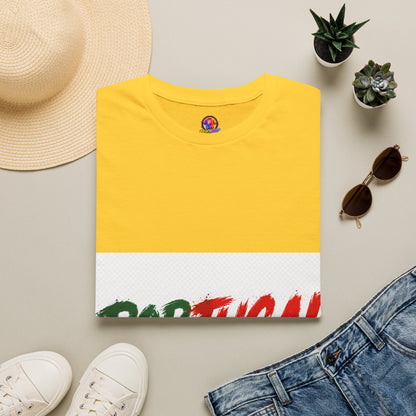 Portugal Flag Script T-Shirt — Portuguese Pride Tee