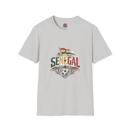 Senegal Flag Graphic T-Shirt — Vintage Senegal Pride Tee