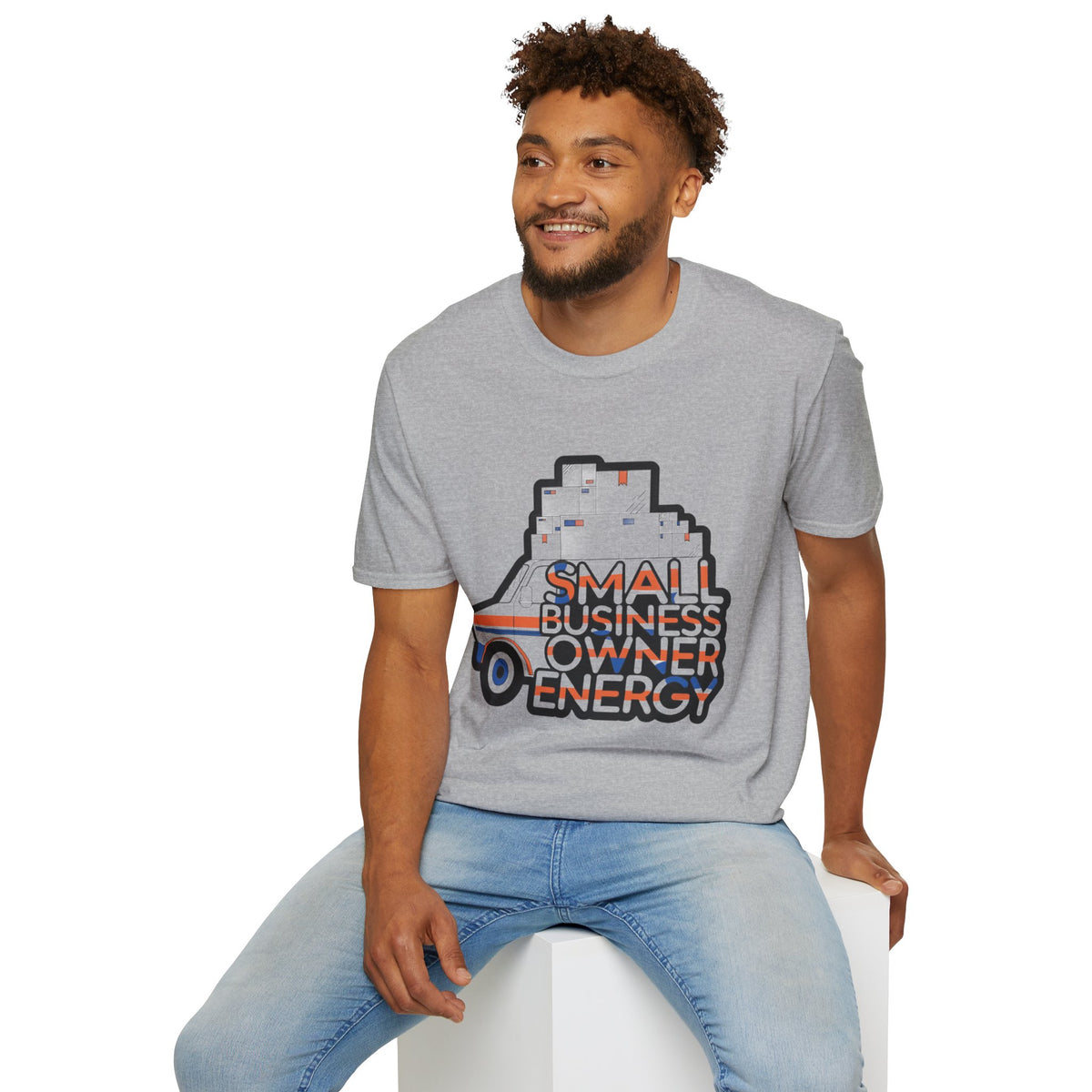 Small Business Owner Energy T-Shirt — Retro Delivery Truck Design - Trending Now - August 2026