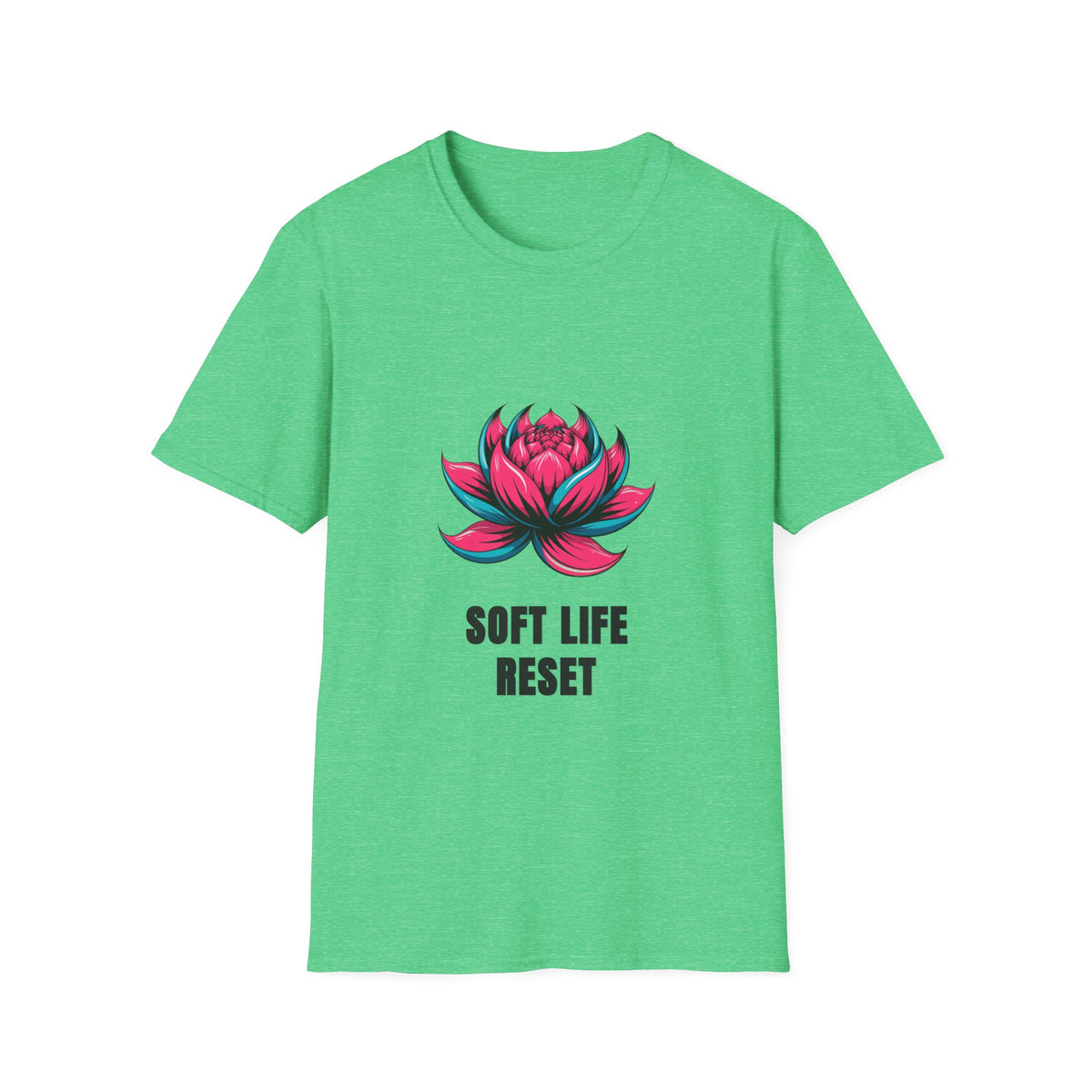 Lotus Graphic T-Shirt — 'Soft Life Reset' Relaxed Tee - Trending Now - August 2026