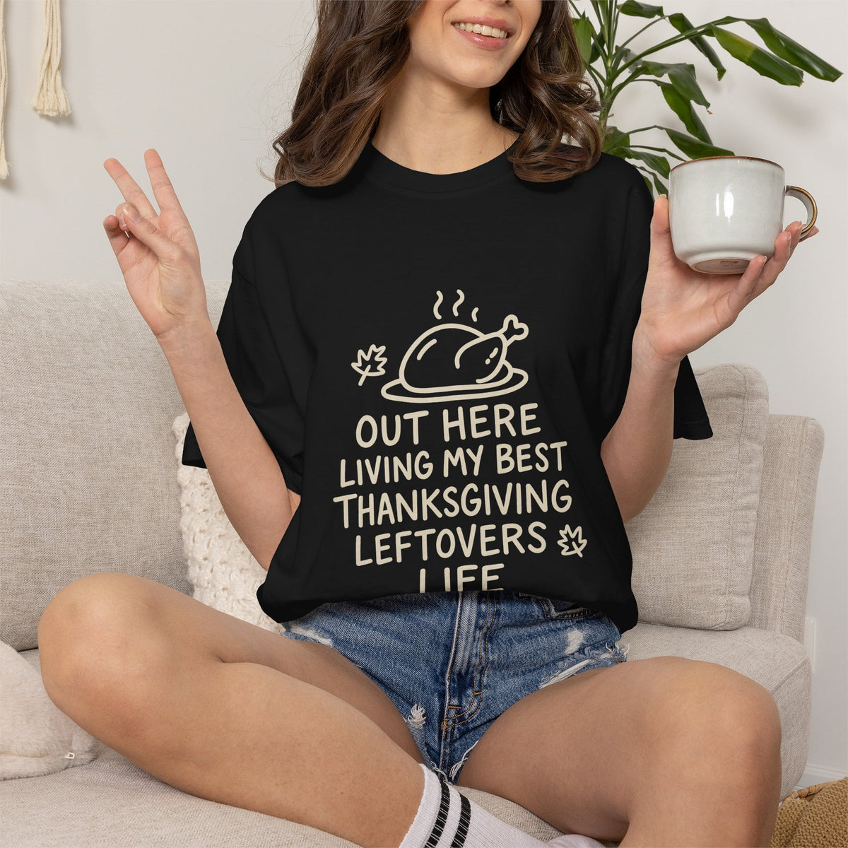 Thanksgiving Leftovers Life T-Shirt - Trending Now - October 2026