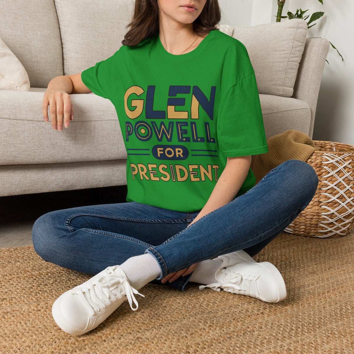 Glen Powell for President T‑Shirt - Trending Now - August 2026