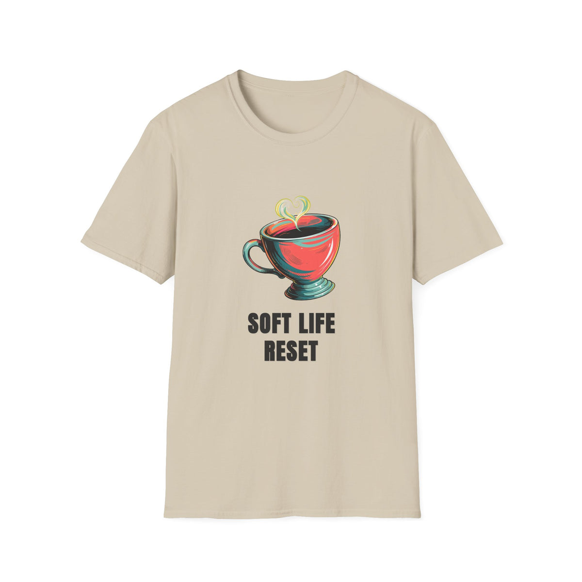 Soft Life Reset T‑Shirt — Coffee Cup Graphic Tee - Trending Now - August 2026