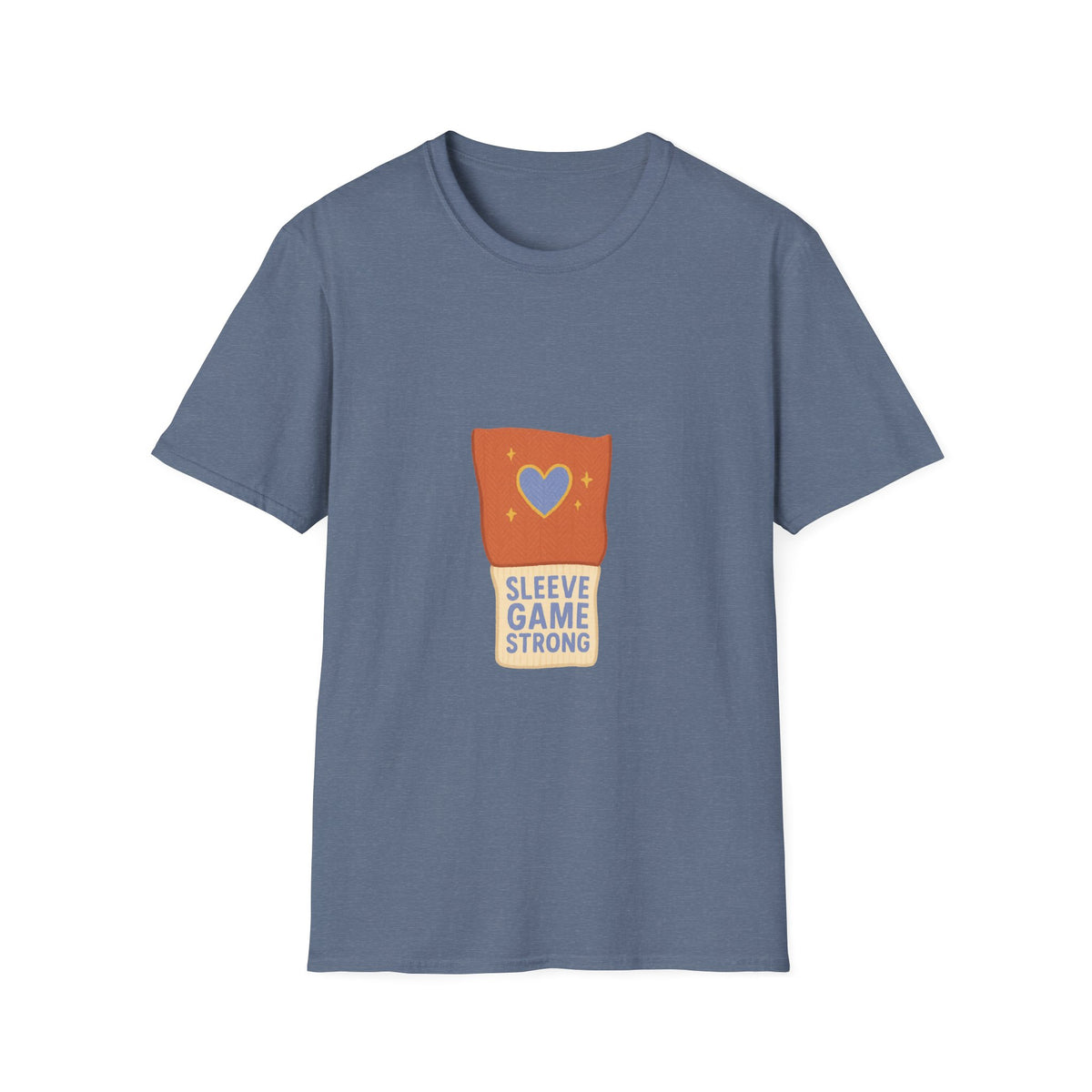 Sleeve Game Strong T-Shirt — Cute Hand-Drawn Sleeve with Heart Graphic - Trending Now - October 2026