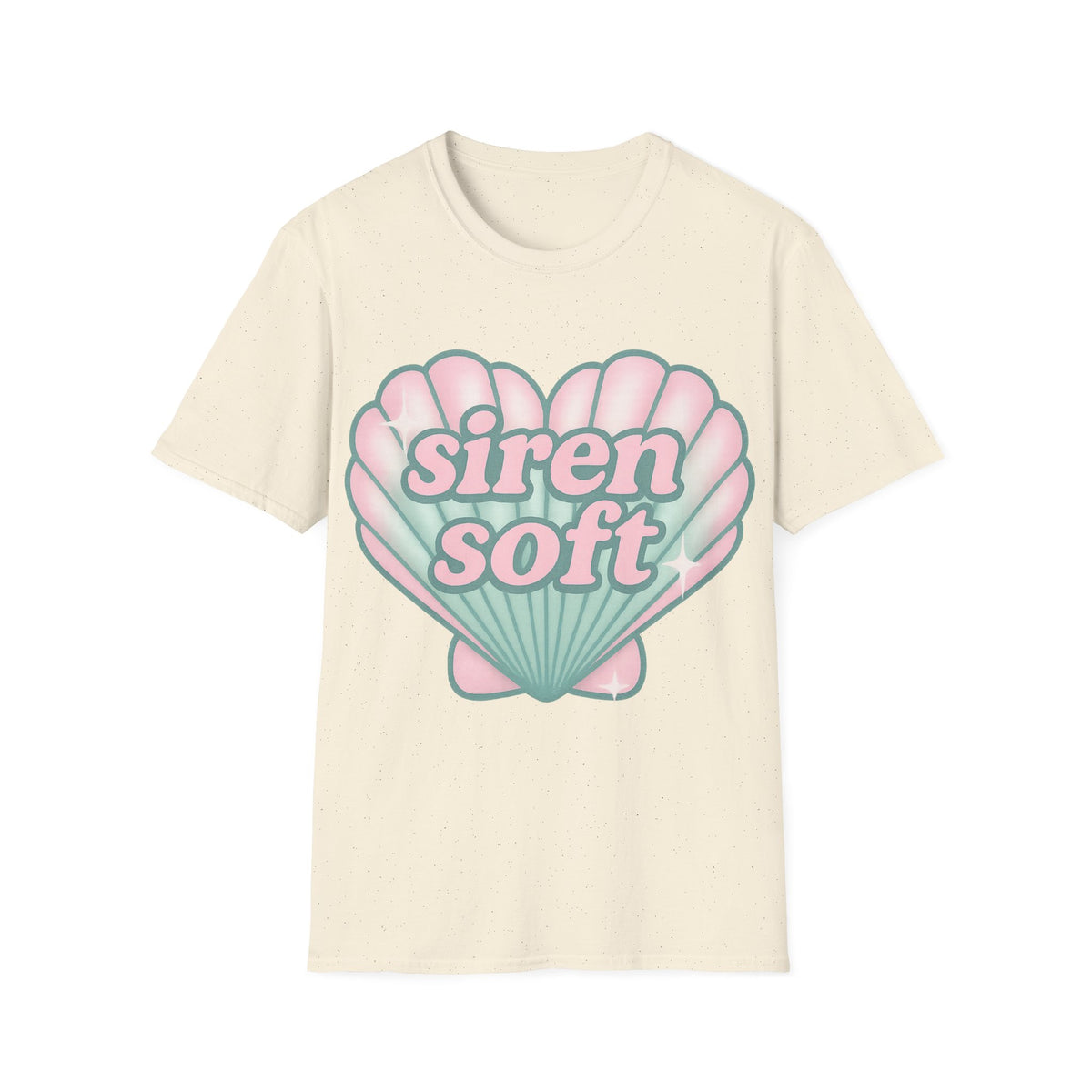 Siren Soft Shell Tee — Cute Pastel Shell Graphic T-Shirt - Trending Now - September 2026
