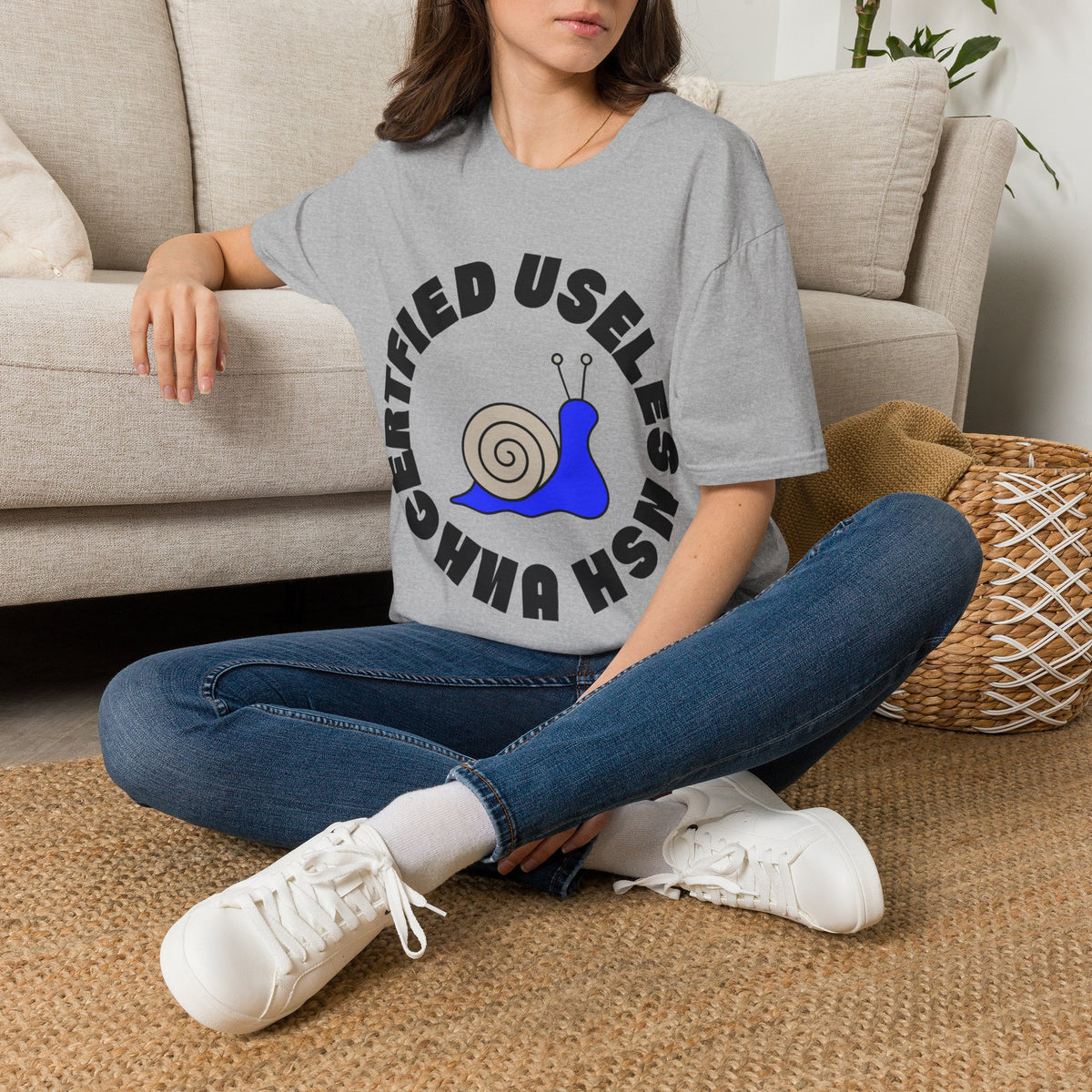 Certified Useless Snail T-Shirt — Funny Cute Graphic Tee for Sarcastic Gifts - Trending Now - August 2026