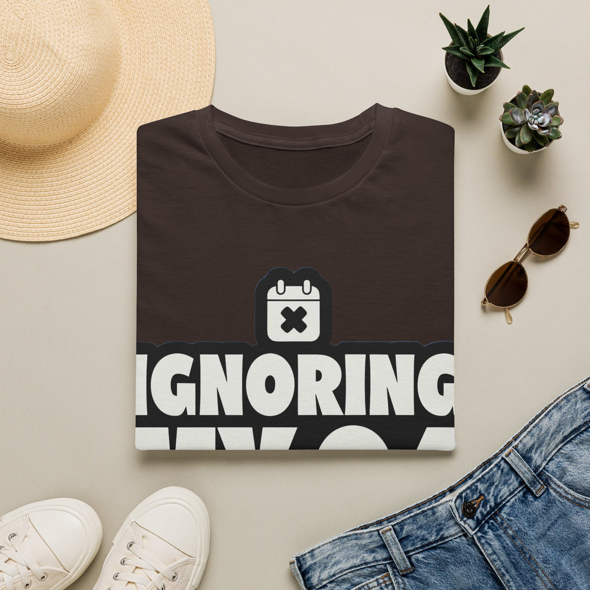 T-Shirt — Ignoring My 04 Deadline Graphic Tee - Trending Now - August 2026