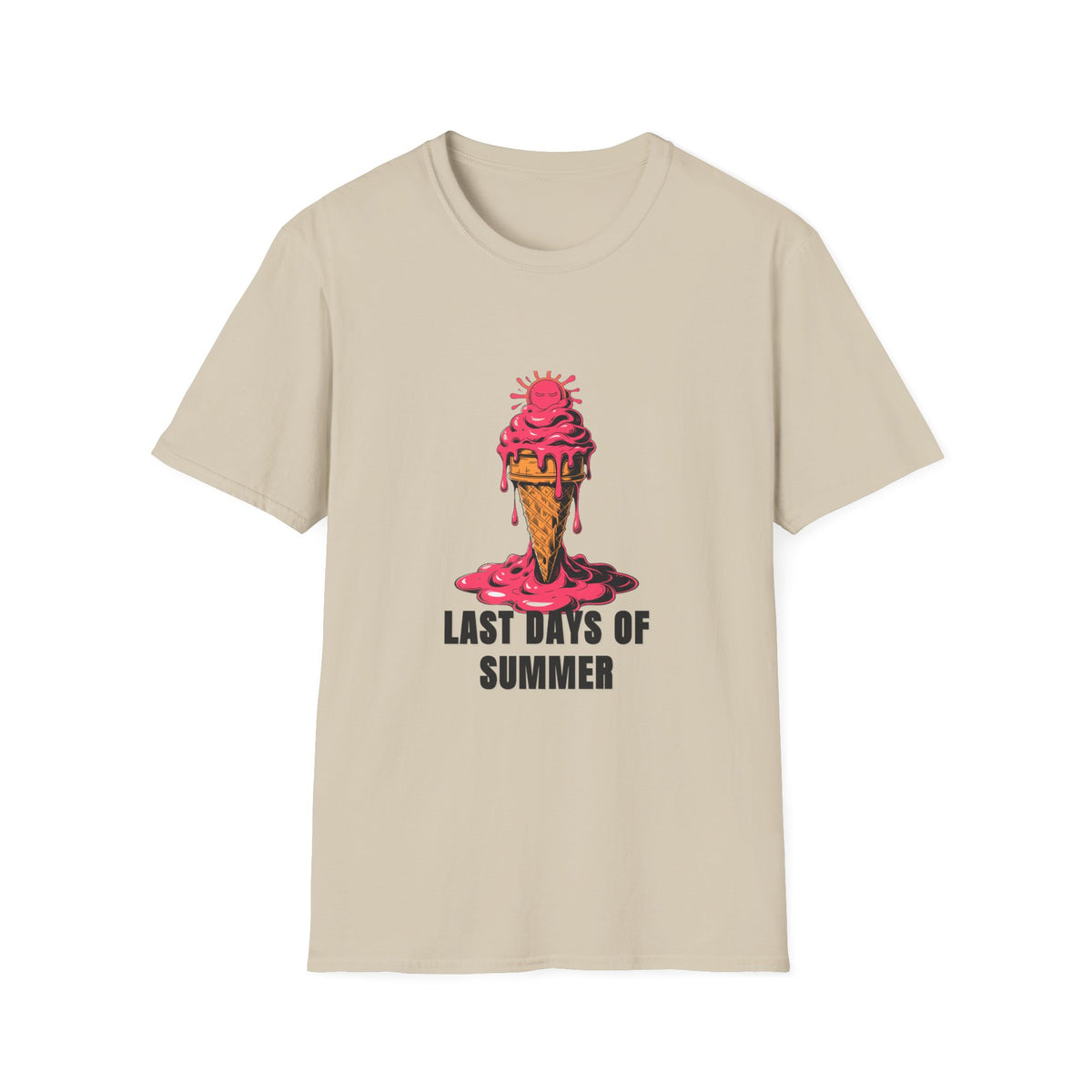 Ice Cream Melt T-Shirt — "Last Days of Summer" Graphic Tee - Trending Now - August 2026