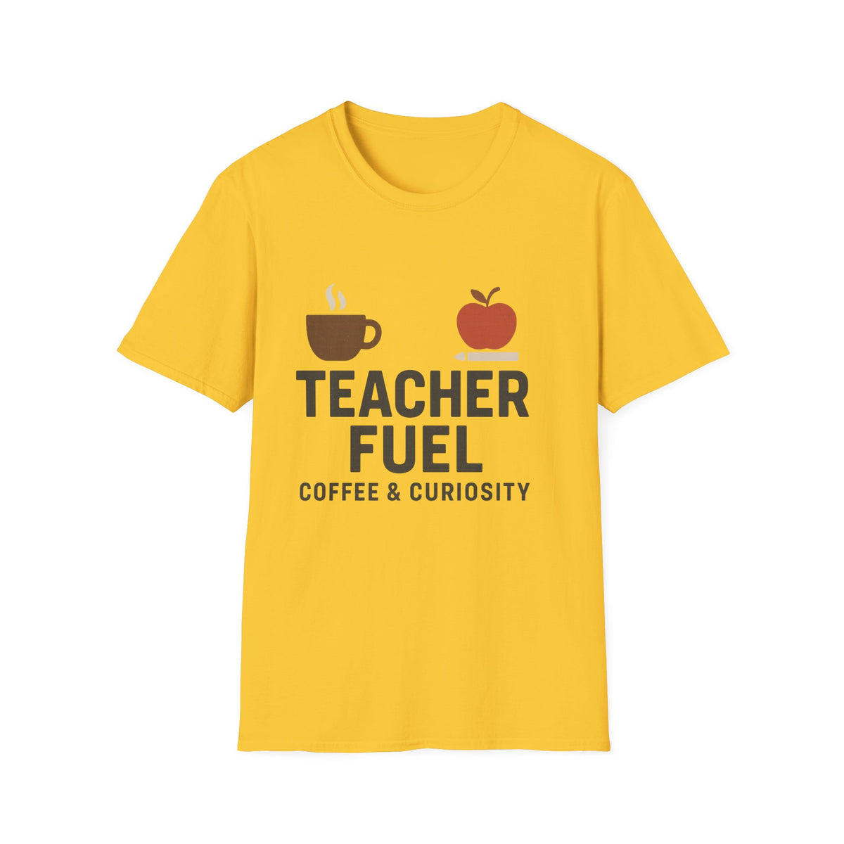 Teacher Fuel T‑Shirt — Coffee & Apple Graphic Tee for Teachers - Trending Now - August 2026