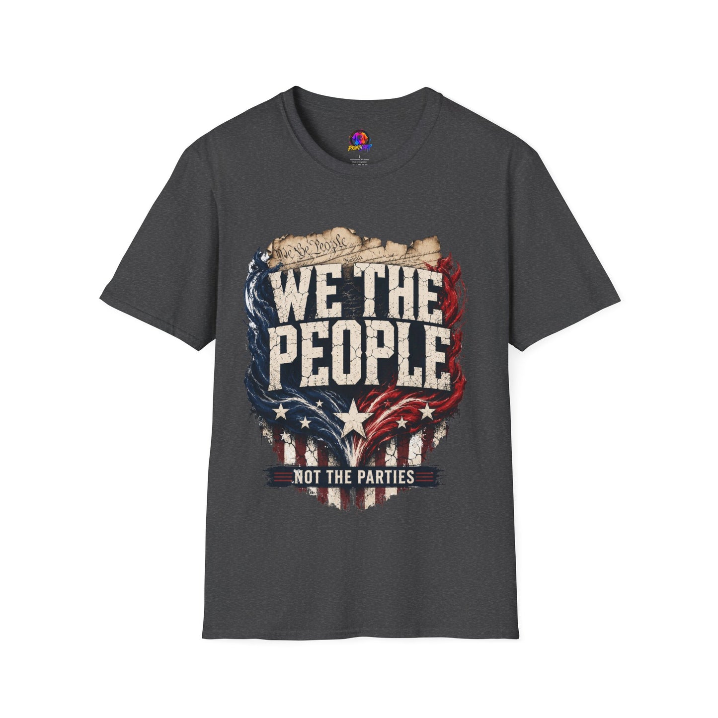 We The People T‑Shirt — Patriotic Americana Tee with ‘We The People’ Design