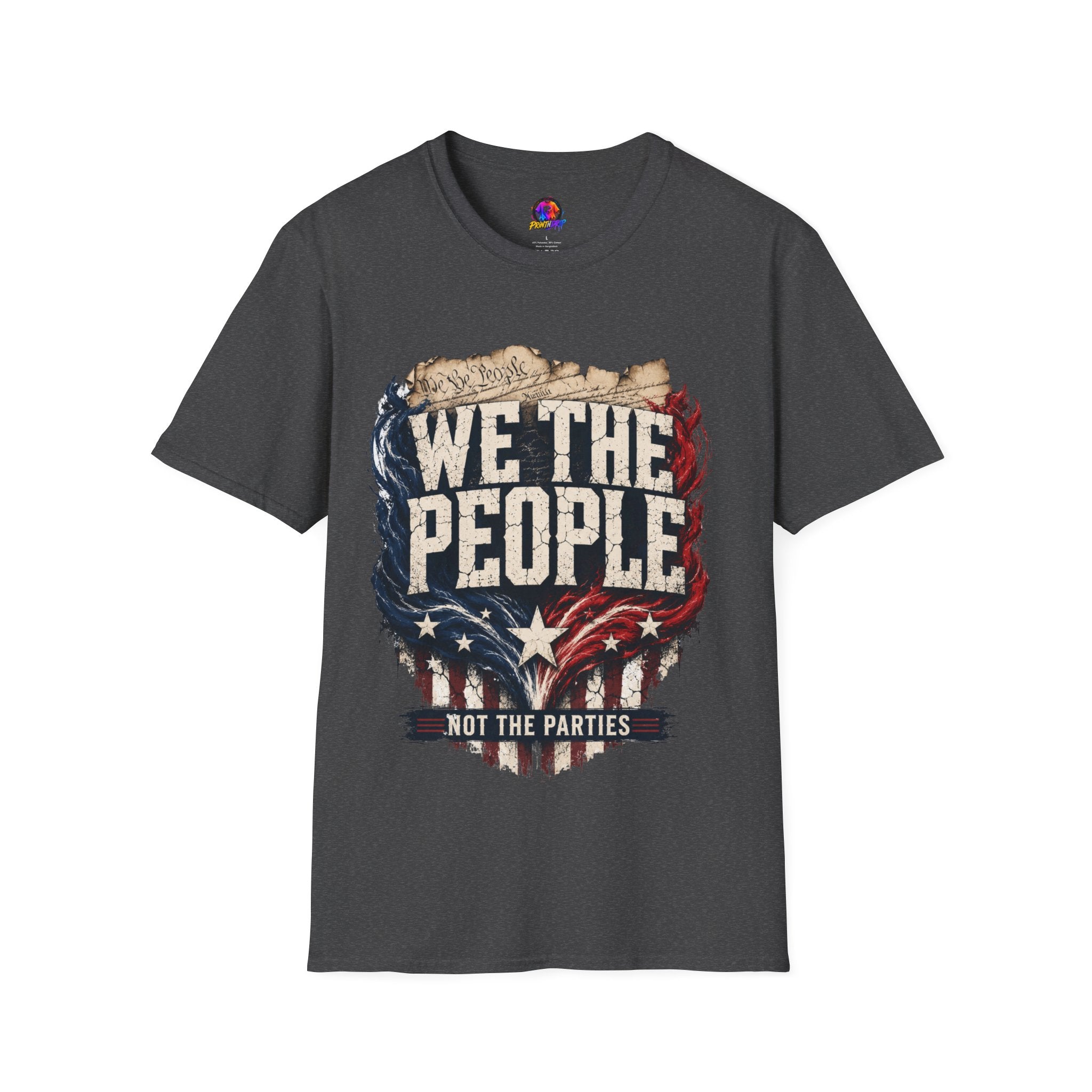 We The People T‑Shirt — Patriotic Americana Tee with ‘We The People’ Design